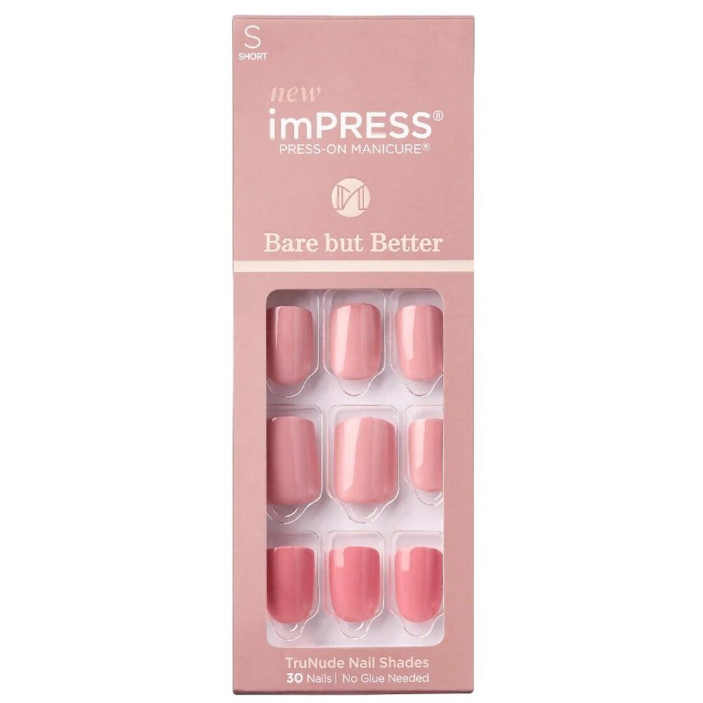 imPRESS Bare But Better Press-On Manicure – New Boo